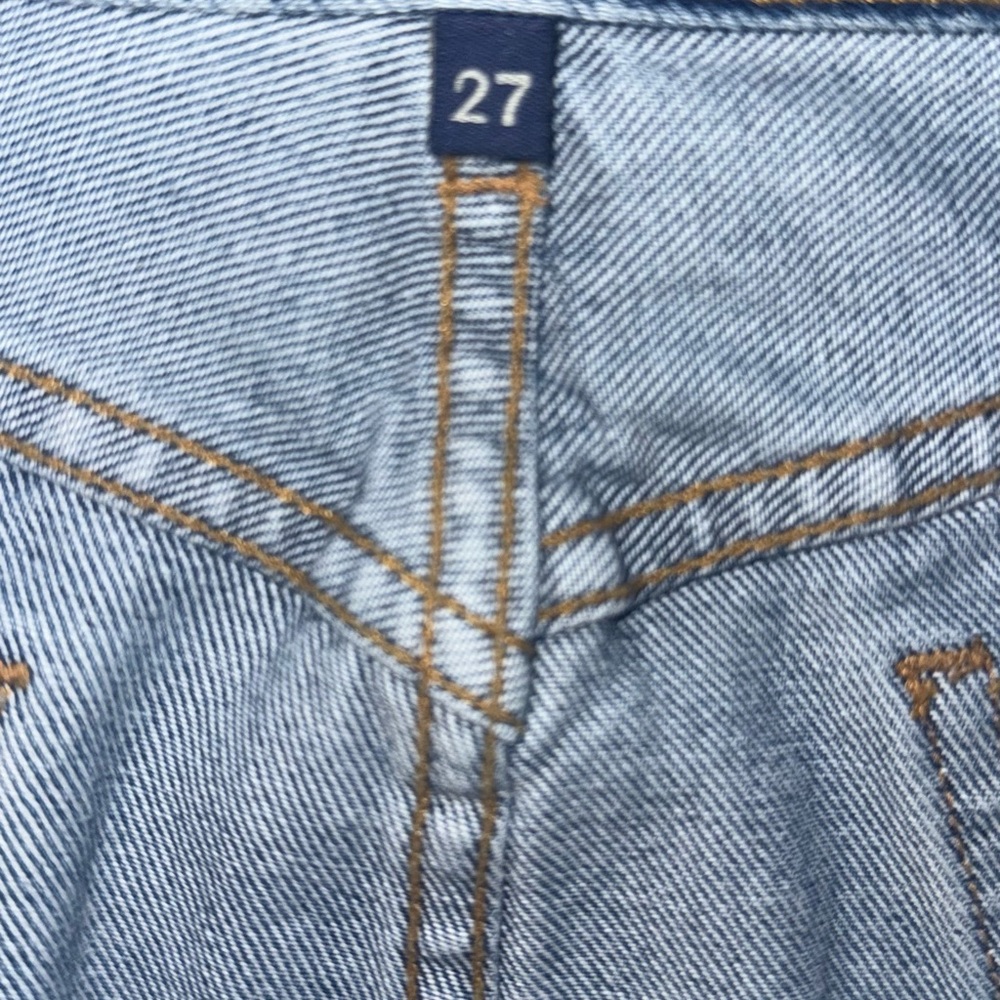 Denim Distressed Mini Skirt Carmar 27 - Picture 6 of 7